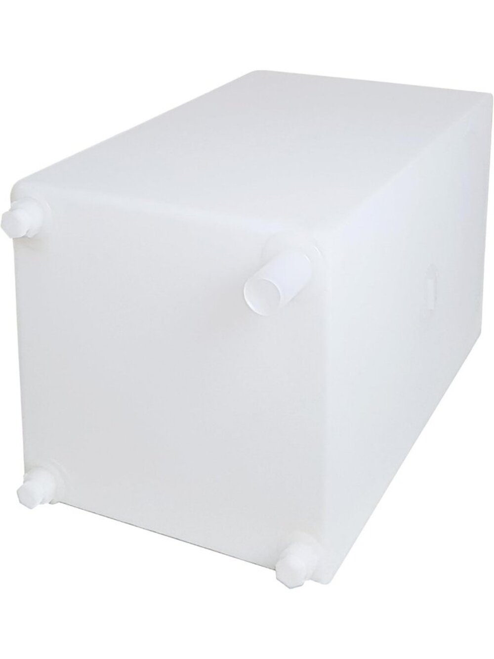 12 Gallon Fresh Water Tank with 1/2" Fittings - Compact 20x12x12 Design